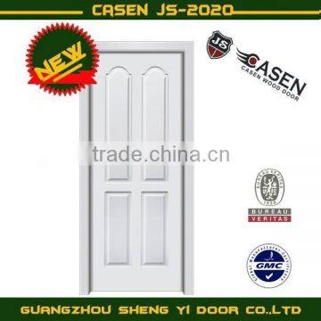 white wooden panel door