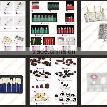 Nail Drill Bits for Electric file Nail Drill Manicure Drilling Machine Nail Art Hand Professional Manicure Drills Tool KA001