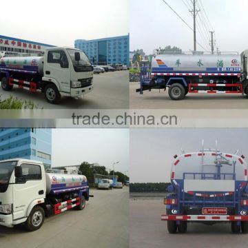 4000 liter water tank truck,4000 liter water delivery truck, 4 m3 water pump truck