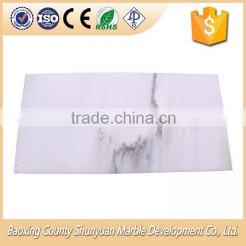 Super Quality White Polished Marble Flooring Tiles Bathroom Flooring Tiles