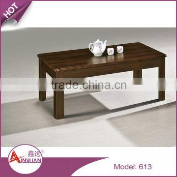 Living room furniture mdf coffee table simple design rectangle shape wooden tea table