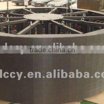 Shenzhen Led Factory Outdoor P12 Full Color Circular Led Screen photo-2