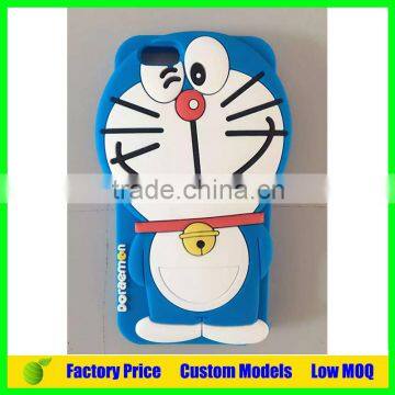 Doraemon design Custom 3d silicone mobile phone case cover for LG G3 Beat cell phone back cover case