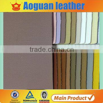 Guangzhou factory Yangbuck pu leather in stock