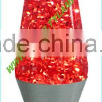 13 inch LED Color Changing Decoration Taper Glitter Light