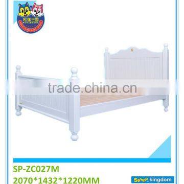 The Nobel series bed for kids white color bedroom furniture SP-ZC027M