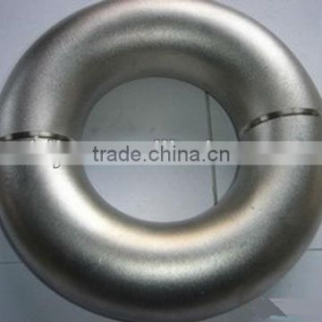 butt welding stainless steel lr 180 deg elbow