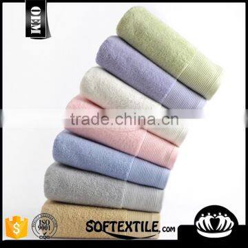 made in china durable multi-color 100 cotton bath towels