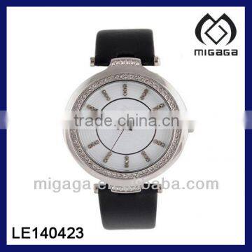 WHOLESALE WATCHES CLASSIC STEEL CASE WATCH DESIGN*STEEL CASE LEATHER WATCH