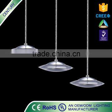 CE UL 3*3W metal new pendant lighting