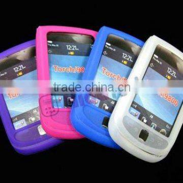 silicon case for blackberry 9800,silicon case for bb 9800,for blackberry Torch 9800 accessories many colors OEM ODM