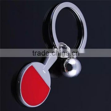 Customize zinc alloy ball keychain for gift