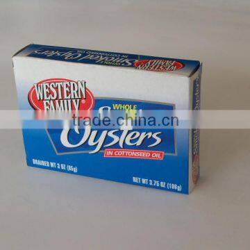 Canned Smoked Oysters in Cotton Oil photo-4