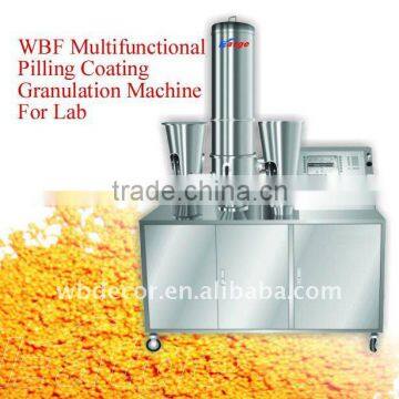 mutifunctional pilling coating granulation machine for lab