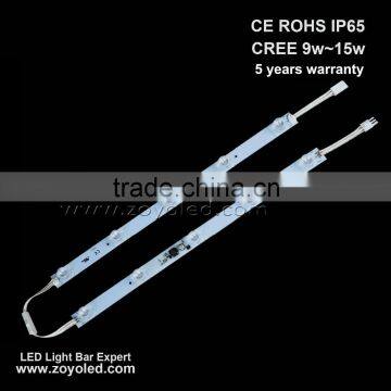 shenzhen China factory direct wholesale 12" 9W offroad IP67 led light bar with 5 years warranty