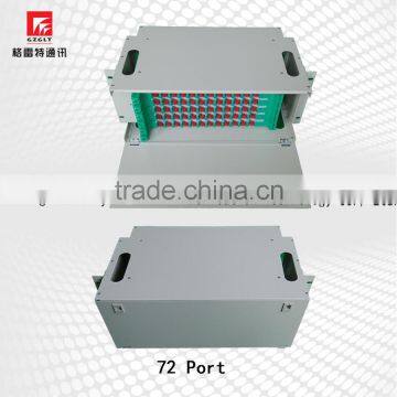 ODF Fiber Optic Distribution Frame (ODF) for 19" Rack server cabinet, 72 cores