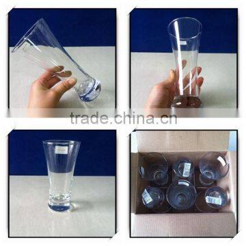 high clear 330ml150ml glass juice cup beer cup DH430