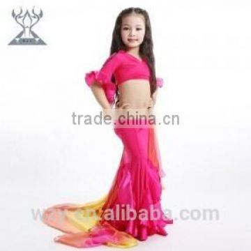 child belly dance costumes milk silk children ballroom dance wear