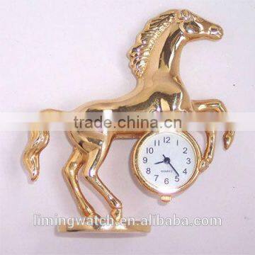 2015 fashion ancient pocket watch with horses