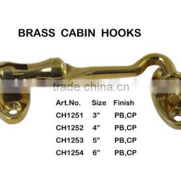 New Brass Cabin Hook CH1251