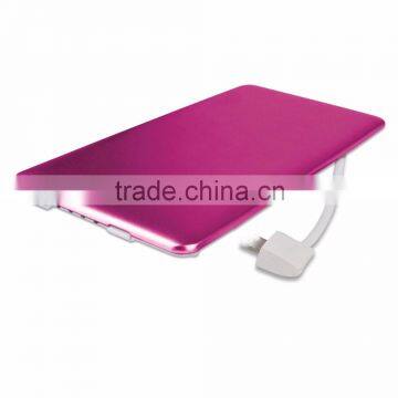 Unique Design Private Mould CE FC ROHS MFI Certification S85 Ultra Slim Universal Portable Power Bank
