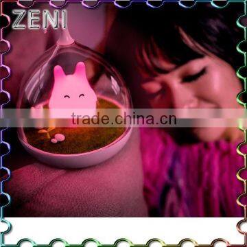 Bedside Crystal Ball Micro Landscape Touch Sensor LED Night Light