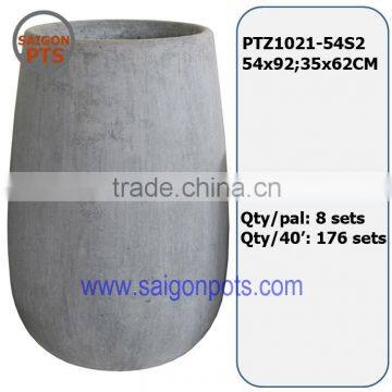 Polystone planter