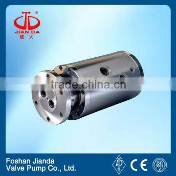 m type stainless steel 2 way rotary joint