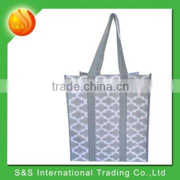 Folding reusabl large capacity non-woven shopping bag