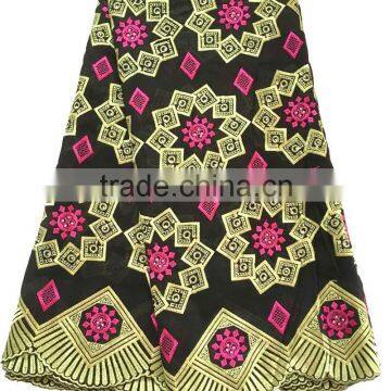 Top quality cotton lace embroidery fabric for party dress advantages of lace fabric