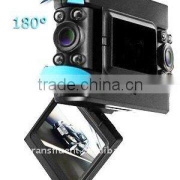 H.264 HD 720P Dual Camera Car DVR
