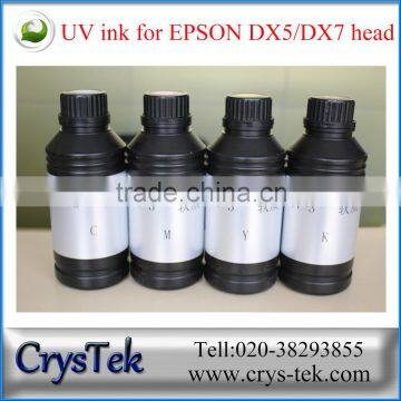 CRYSTEK High resolution LED UV printing ink for all material advertising printing