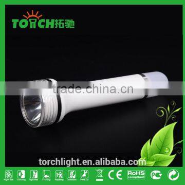 ABS Plastic Rechargeable LED Flashlights With Charger Multifunctional Flashlight Colorful for Outrdoor Hunting or Camping photo-3