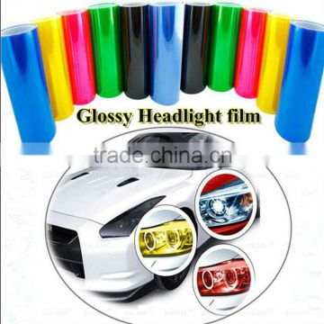 Wholesale High glossy colorful car fog light protective auto headlight film