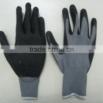 latex coated gloves; gloves latex