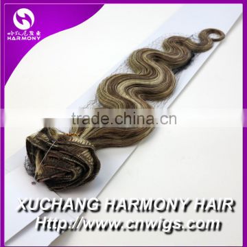 TOP QUALITY clip on hair extension