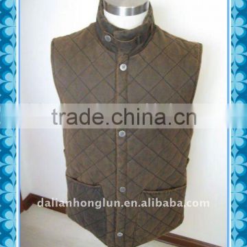 men's quilting vest winter 2016