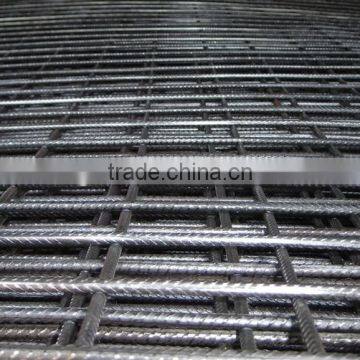 ribbed concrete steel reinforcing welded mesh/ribbed concrete reinforcement wire mesh panel