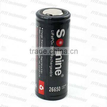 Soshine LifePO4 26650 3.2V 3200mah battery E-cig Mod Battery