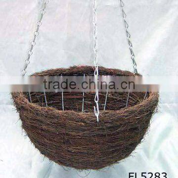 natural materials cheap wholesale hanging basket