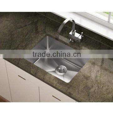 Handmade kitchen sink stainless steel 304 with square bowl 1818