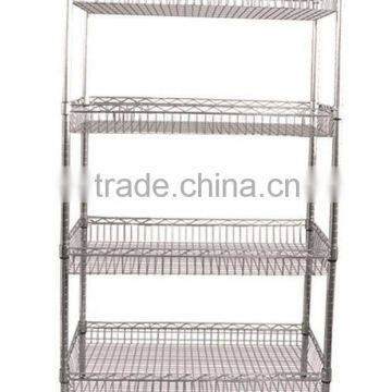 industrial wire shelving