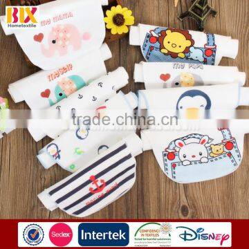 100% cotton gauze soft baby sweat absorbing back towels