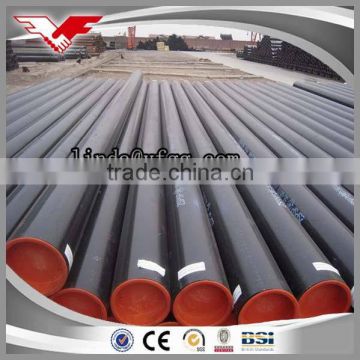 China seamless steel pipe API standard beveled ends