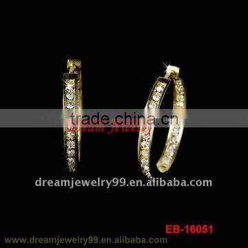 fashion gold plated earring