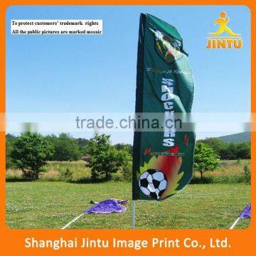 2016 decorative advertising wind flags and banners bowed flag stands display