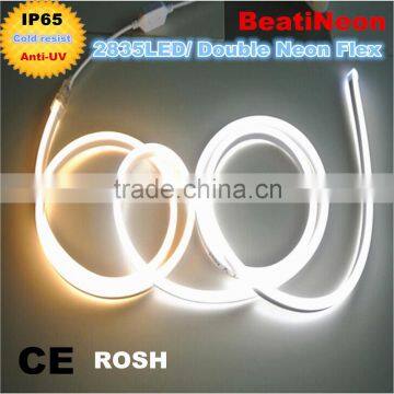 9mm thin LED neon flex 120LEDs warm white