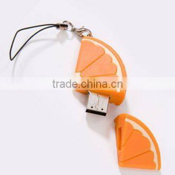 2014 new product wholesale lemon usb flash drive free samples made in china