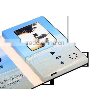 Lcd Business Video Brochure 2.4" 320*240 128MB photo-2