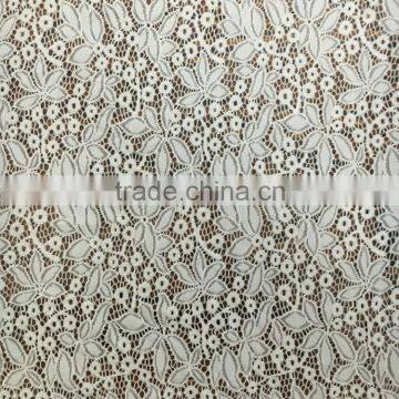 8893 hot sale cheap warp-knitted elastic nylon lace fabric for wedding dresses